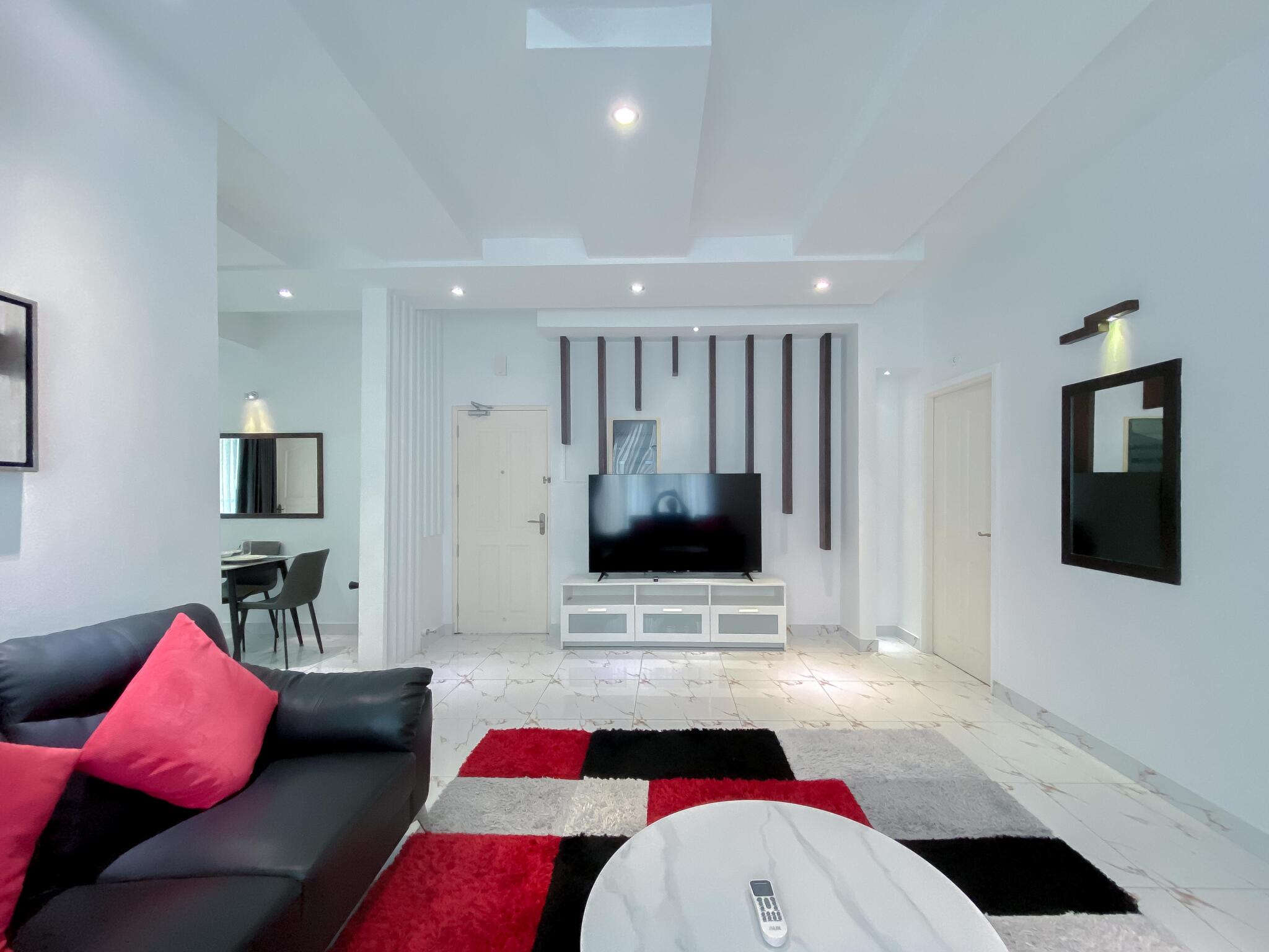 Living Area — 3-bedroom Modern Executive 3-Bedroom Serviced Apartment | Sosun Magu, Malé, Sosun Magu