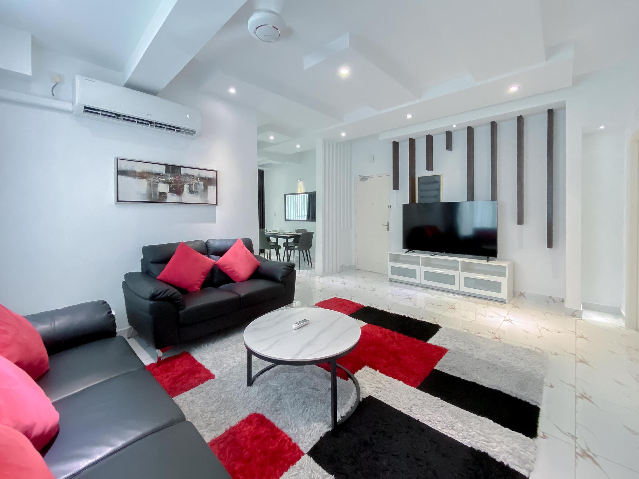Living Area — 3-bedroom Modern Executive 3-Bedroom Serviced Apartment | Sosun Magu, Malé, Sosun Magu