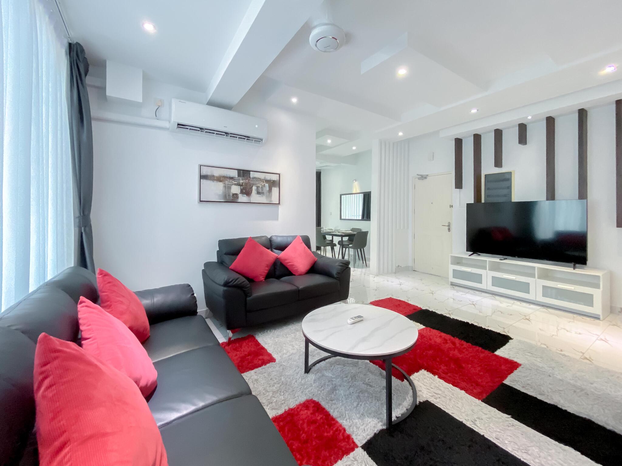 Living Area — 3-bedroom Modern Executive 3-Bedroom Serviced Apartment | Sosun Magu, Malé, Sosun Magu