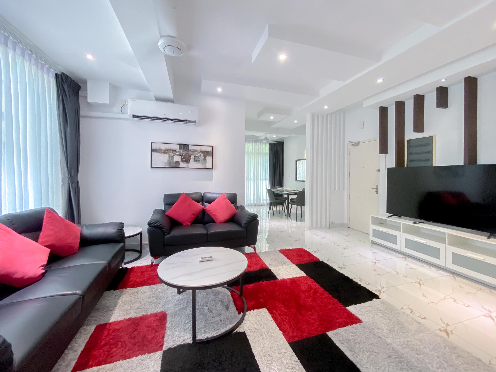 Living Area — 3-bedroom Modern Executive 3-Bedroom Serviced Apartment | Sosun Magu, Malé, Sosun Magu