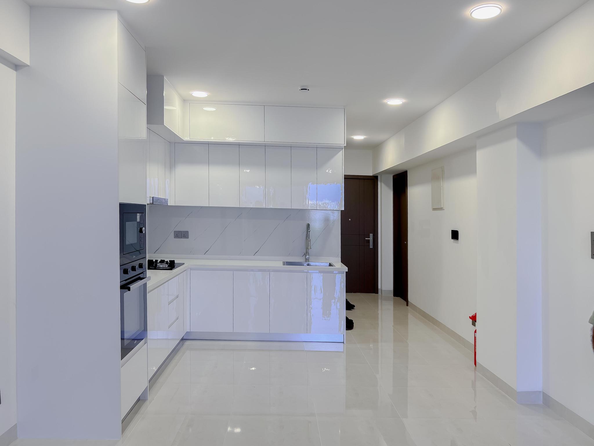 3 BR Semi furnished apartment at Crystal residence
