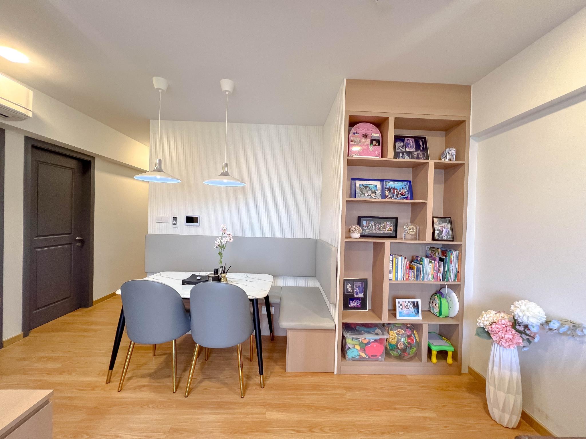 Dining — 3-bedroom Blue Heaven Channel View 2+1 BR Fully Furnished Custom Designed Apartment, The Blu Haven Residencies