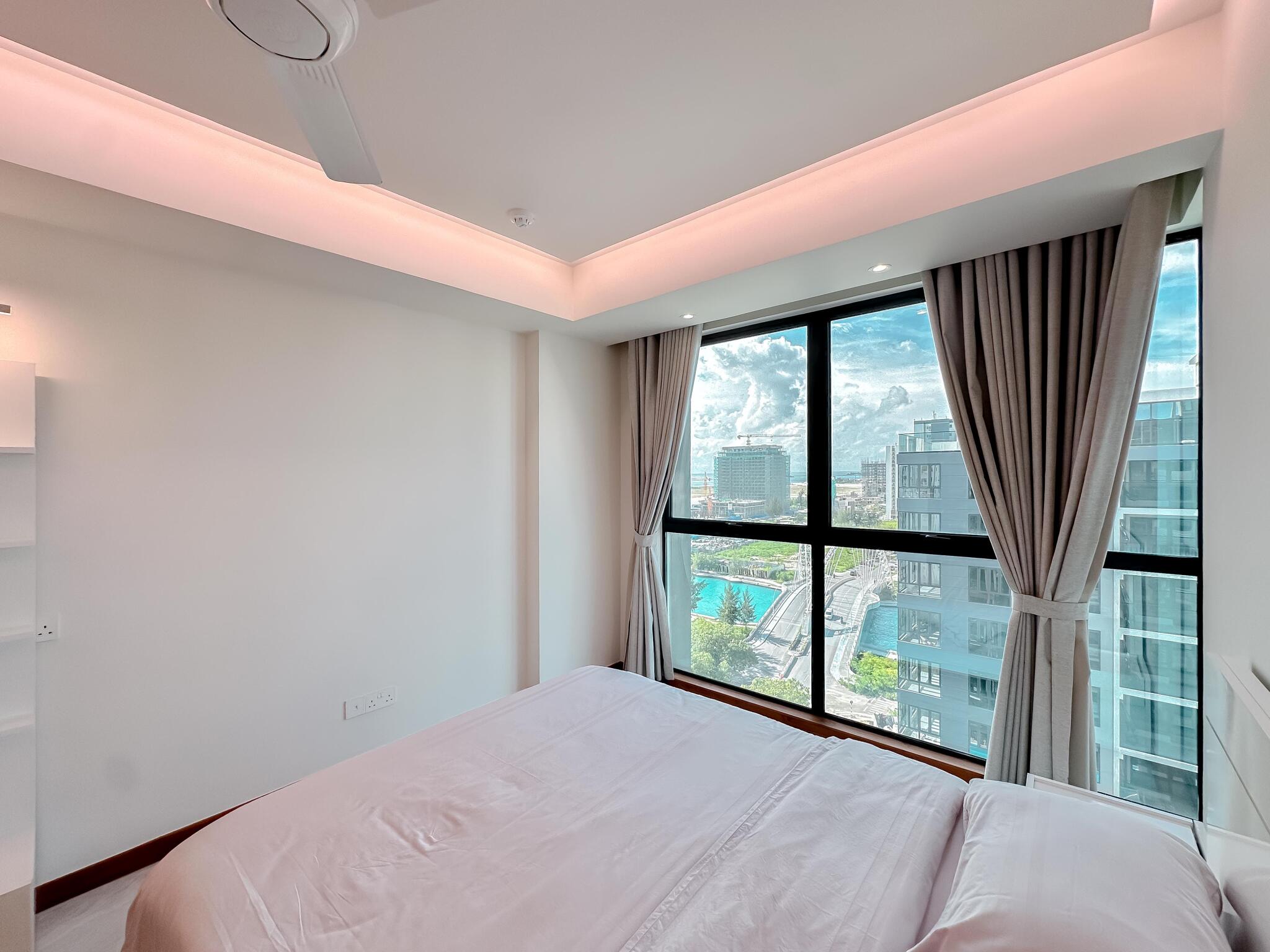 3-bedroom FW Residence 12th Floor Corner Luxury Unit — Reethigas Magu