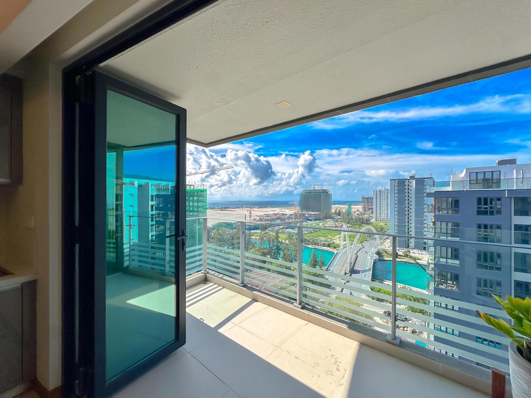 Kitchen — 3-bedroom FW Residence 12th Floor Corner Luxury Unit, Reethigas Magu