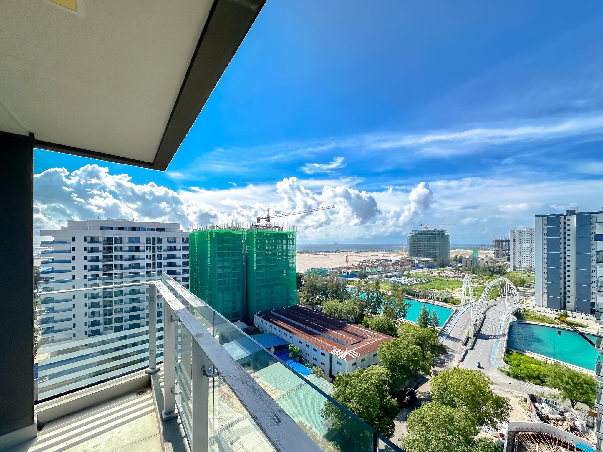Kitchen — 3-bedroom FW Residence 12th Floor Corner Luxury Unit, Reethigas Magu