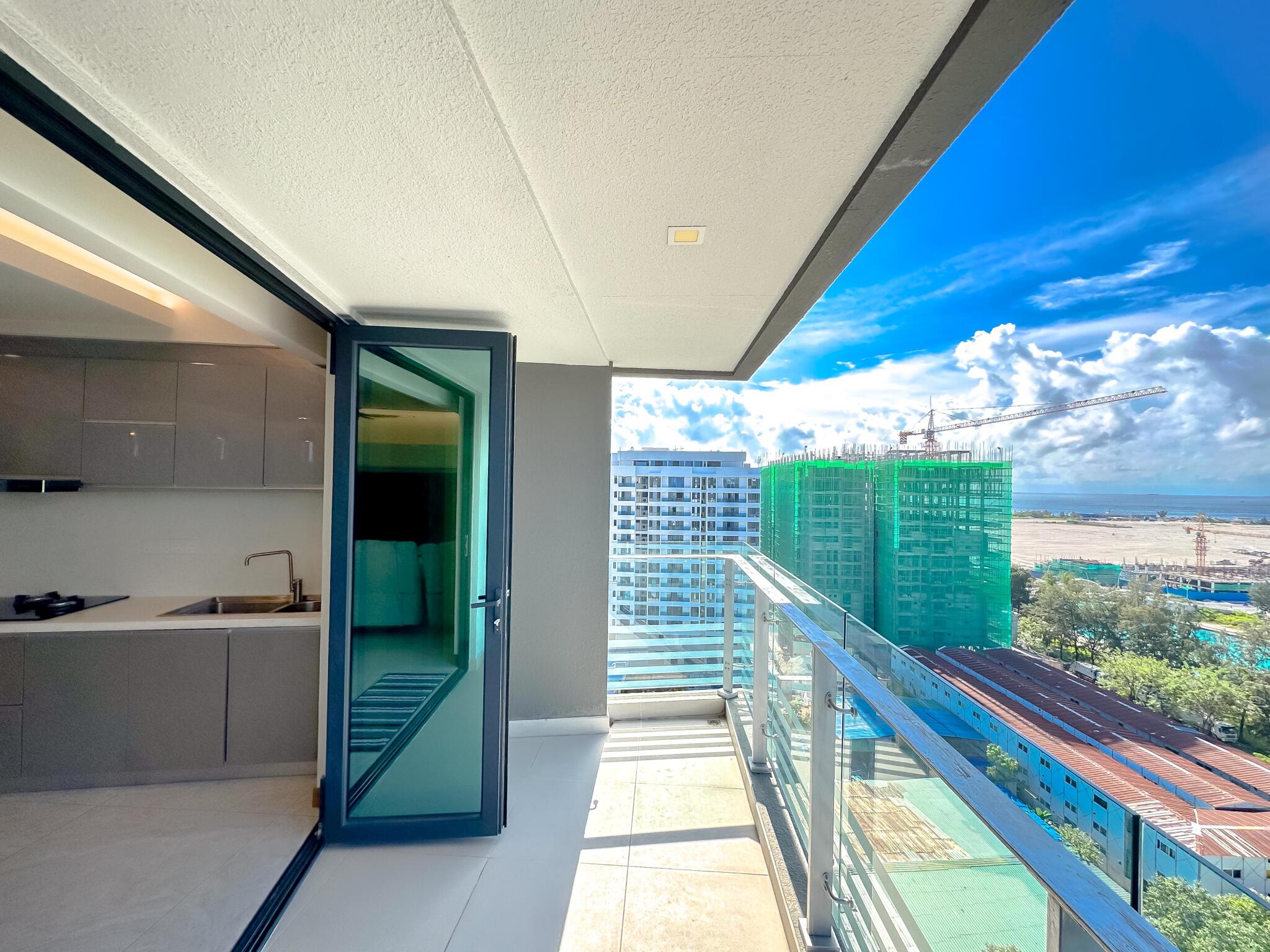 Kitchen — 3-bedroom FW Residence 12th Floor Corner Luxury Unit, Reethigas Magu