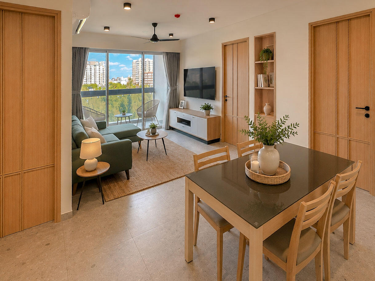 Solitaire 3+1 Serviced Apartment for Rent