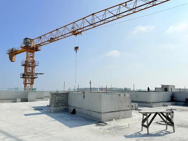 The roof, its waterproofing complete, in February 2026. Photo: Bayfancy